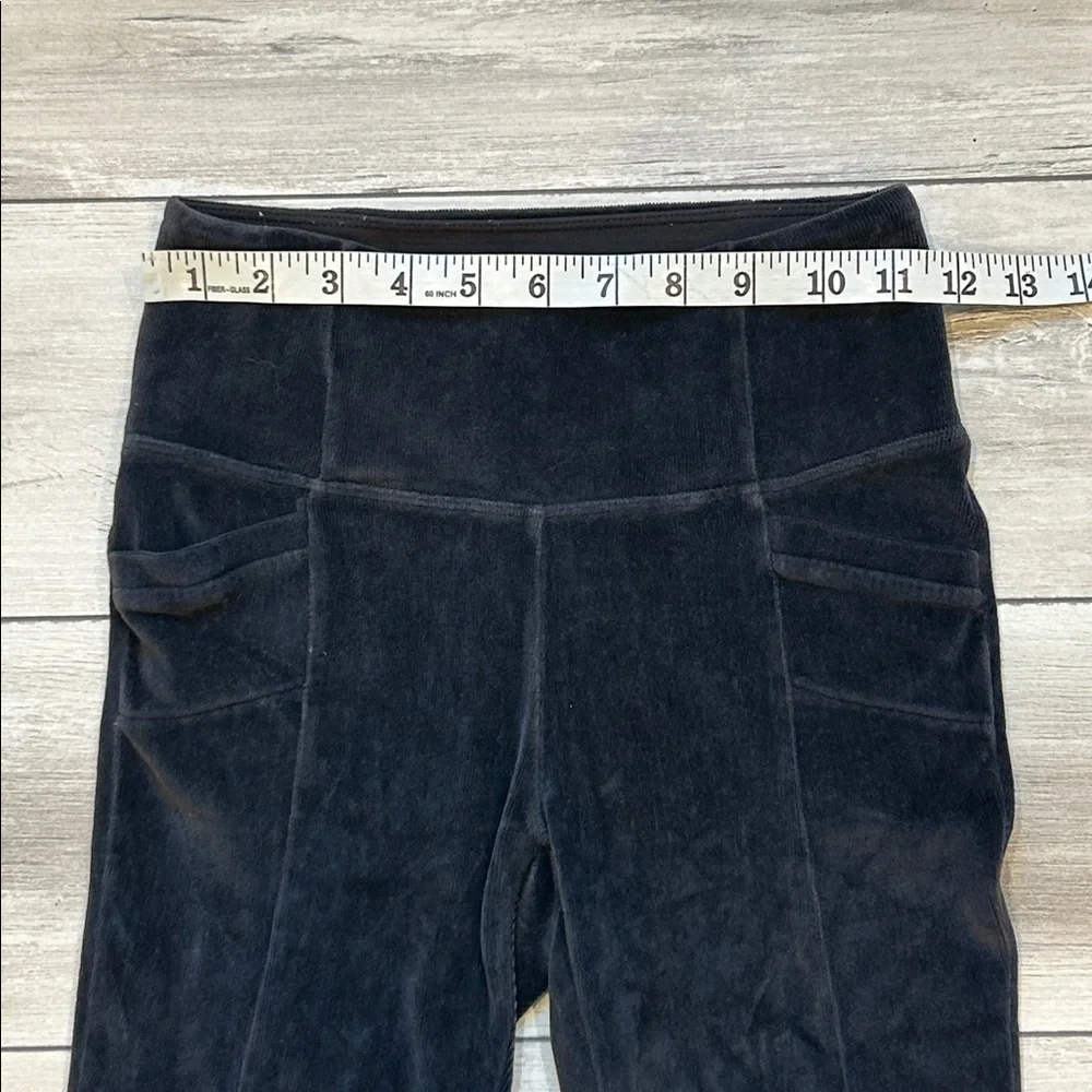 Athleta Womens Cord Metro Leggings XS petite dark gray